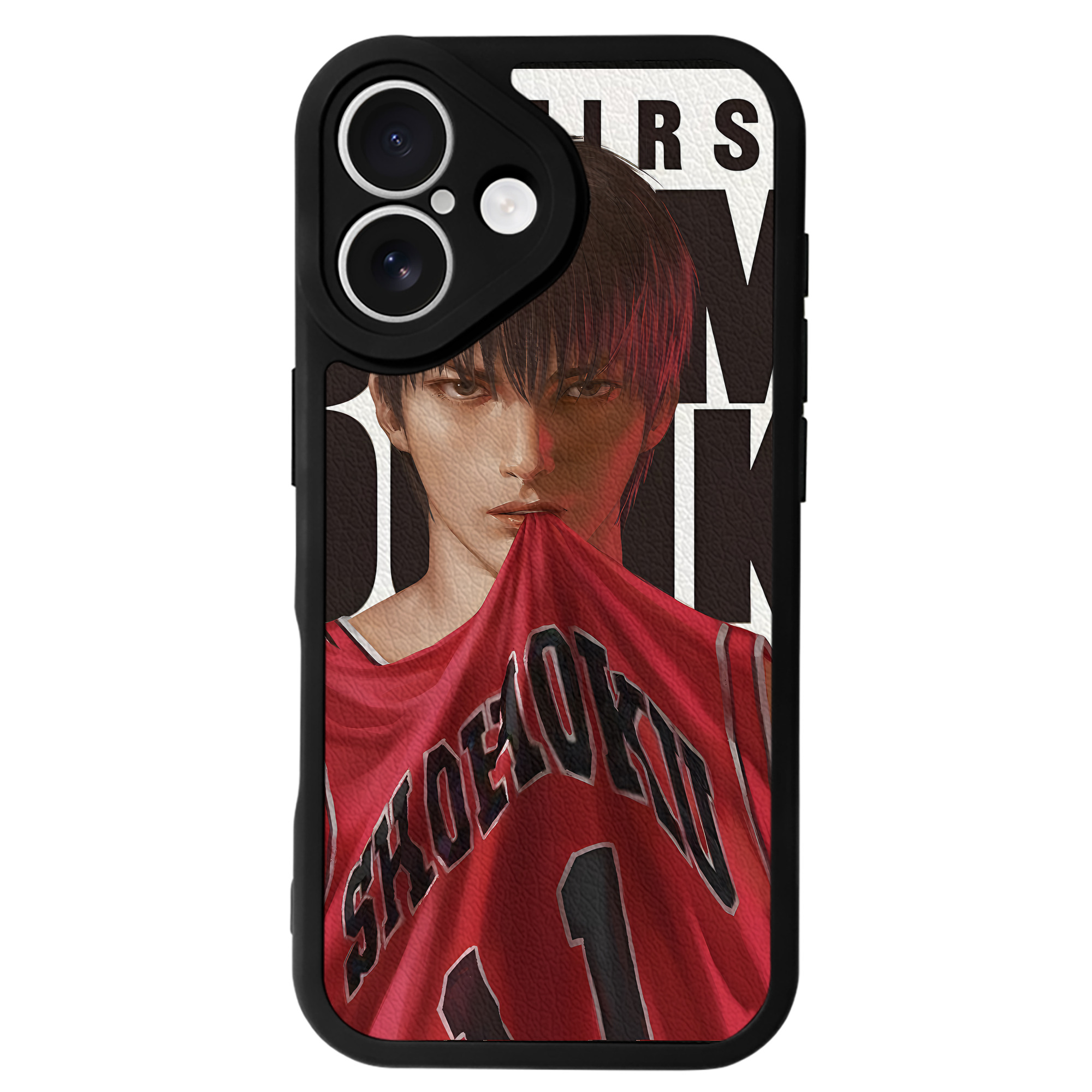 （画像用） SLAM DUNK／スラムダンク 【iPhone 16シリーズ対応】シリコンスマホケース（レザー調） 材質：シリコン
